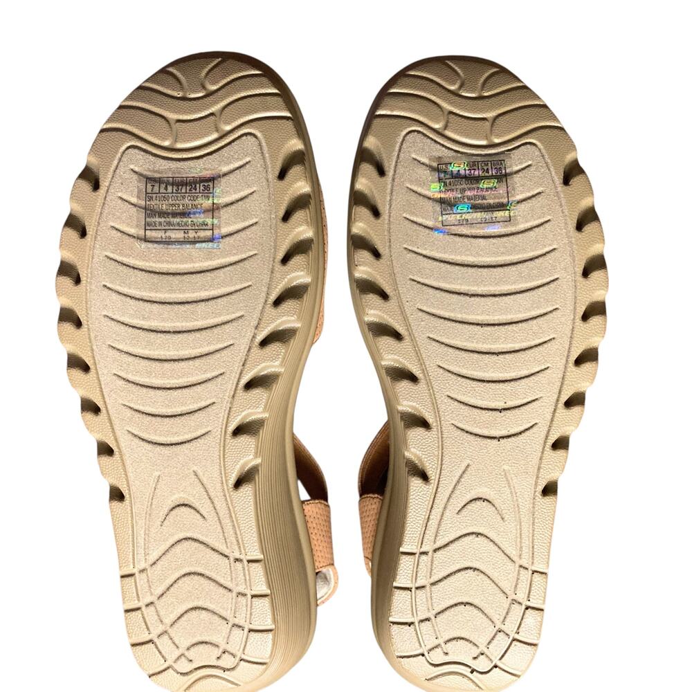 Skechers Parallel - Piazza Memory Foam Wedge Sand… - image 7